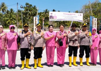 Rangkaian Kegiatan Kunjungan Kerja Kapolda Nusa Tenggara Timur di Wilayah Hukum Polres Rote Ndao