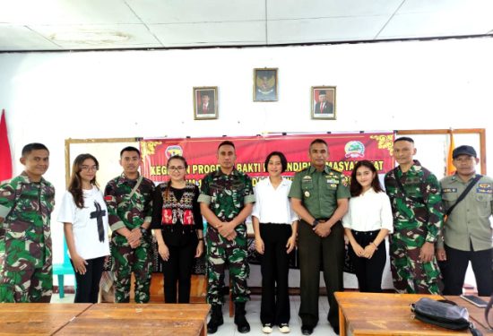 Gelar Kegiatan Bakti Kemandirian Masyarakat Kodim 1627/Rote Ndao Gandeng Sanggar Sasando Permai Pengenalan Budaya Lokal