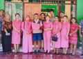 Kegiatan Bhayangkari Peduli Polsek Rotim serahkan Bansos Kepada Siswa Kurang Mampu
