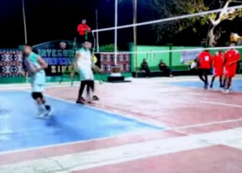 Tim Putra Mane Landu Polsubsektor Juara Pool A Turnamen Voli Dandim 1627/Rote Ndao Cup